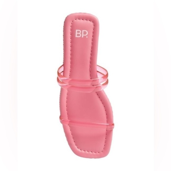 Nordstrom BP Viola Barbie Pink Braided Flat Slide Sandals - Picture 5 of 14